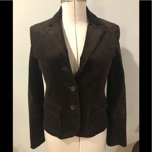 Theory brown corduroy blazer Size 6